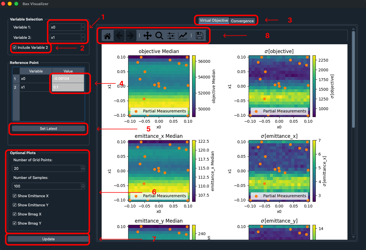 bax visualizer window